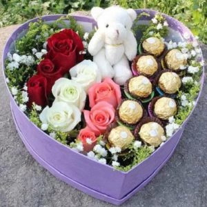 心形禮盒鮮花 系列樣式