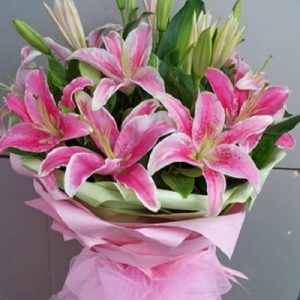 百合花束,禮盒百花系列