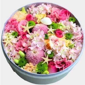 繡球花禮盒 繡球花花藍系列