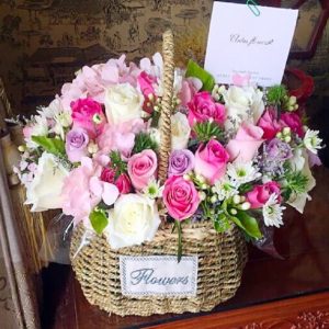 手提花籃 生日花籃 禮儀花籃