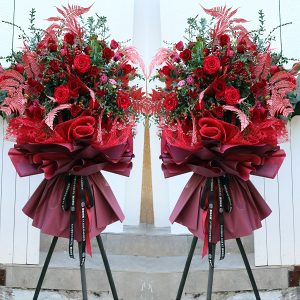 花束花籃 新款高檔開業(yè)花籃 創(chuàng)意喬遷花籃