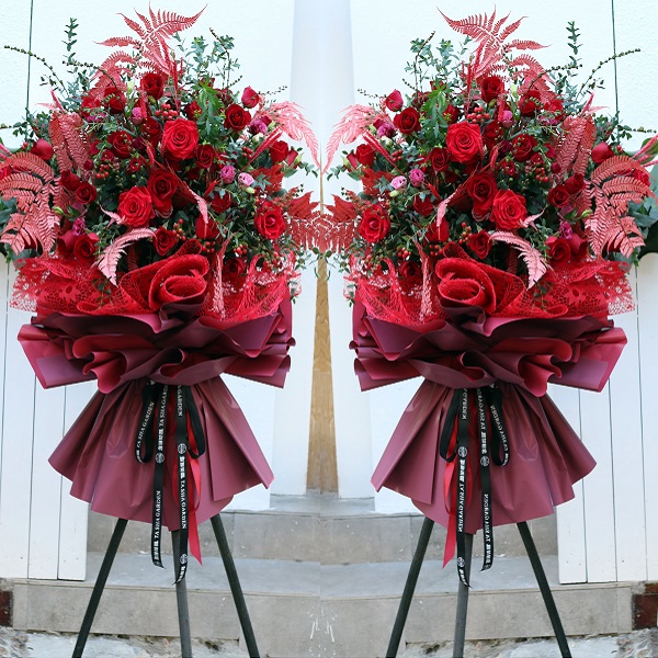 花束花籃 新款高檔開業花籃 創意喬遷花籃